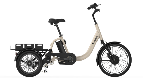電動アシスト付き3輪自転車「LA SI QUE」 （事業者用モデル）